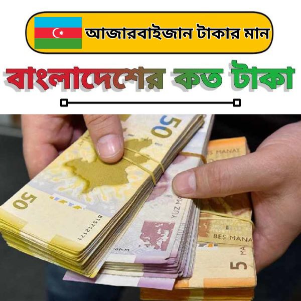 আজারবাইজান টাকার মান কত আজারবাইজান ১ টাকা বাংলাদেশের কত টাকা ২০২৫